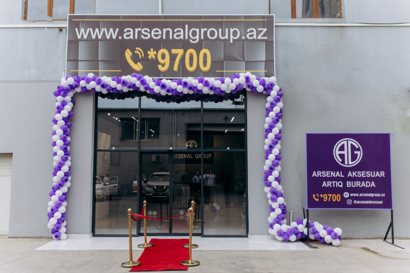 Arsenal Group Baksol filialının açılış mərasimi. Video